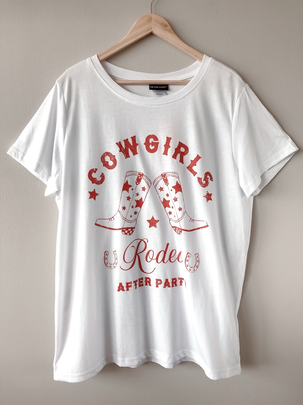Cowgirls Graphic Tee oversized tshirt country western cowboy rodeo chic